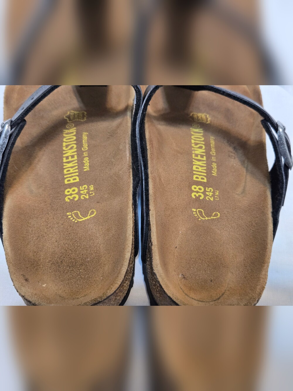 Birkenstock Gizeh Womens Graceful Licorice Sandals Sz 38 245 US 7-7.5 - Picture 7 of 12